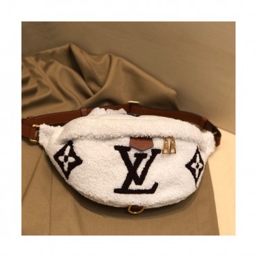 Louis Vuitton 2019 Teddy Bumbag Hip Sack,23cm - 루이비통 2019 테디 여성용 범백 힙색, M55425,LOUB1817,23cm,화이트