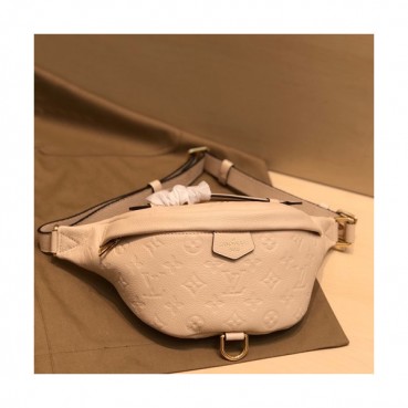 Louis Vuitton 2019 Leather Bumbag Hip Sack,37cm - 루이비통 2019 남여공용 레더 범백 힙색, M44812,LOUB1751,37cm,화이트