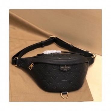Louis Vuitton 2019 Leather Bumbag Hip Sack,37cm - 루이비통 2019 남여공용 레더 범백 힙색, M44812,LOUB1750,37cm,블랙