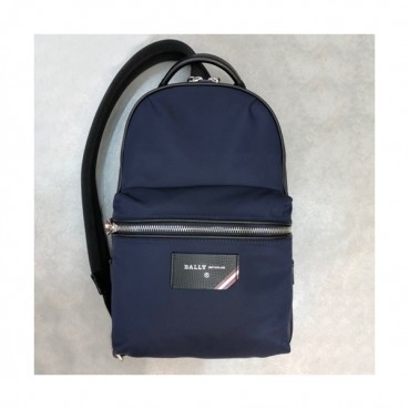 Bally 2019 Nylon Hip Sack,33cm  - 발리 2019 나일론 남성용 힙색,BALB0123,33cm,네이비