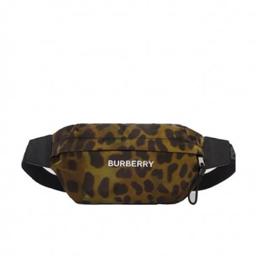 Burberry 2019 Nylon Hip Sack Belt Bag , 31cm - 버버리 2019 남여공용 나일론 힙색 벨트백 ,BURB0387,31cm,브라운