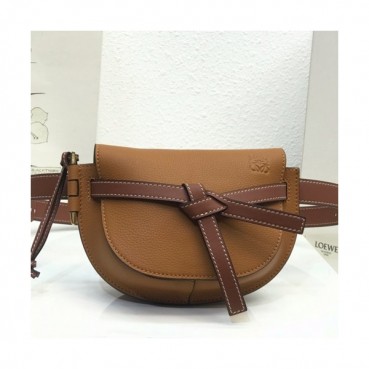 Loewe 2019 Gate  Hip Sack / Belt Bag,15CM - 로에베 2019 게이트 힙색 / 벨트백 ,LOEB0343, 15CM,카멜