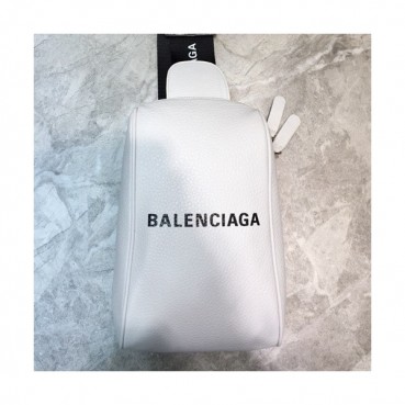 Balenciaga 2019 Leather Hip Sack Belt Bag,26CM - 발렌시아가 2019 레더 힙색 벨트백,BGB0443,26CM,화이트