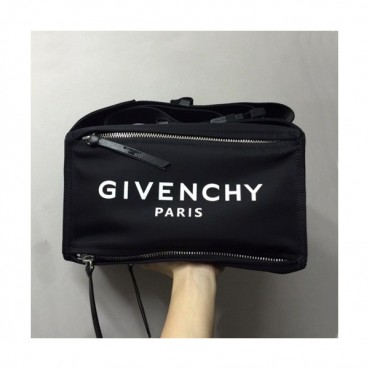 Givenchy  2019 Nylon Hip Sack Belt Bag / Shoulder Bag,30cm - 지방시 2019 나일론 남성용 힙색 벨트백 / 숄더백,GVB0215,30cm,블랙