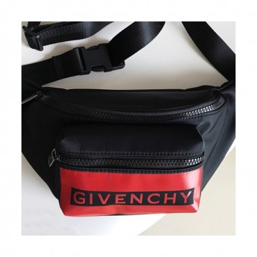 Givenchy  2019 Nylon Hip Sack Belt Bag,33cm - 지방시 2019 나일론 남여공용 힙색 벨트백 GVB0199,33cm,블랙