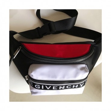 Givenchy  2019 Nylon Hip Sack Belt Bag,33cm - 지방시 2019 나일론 남여공용 힙색 벨트백 GVB0197,33cm,화이트