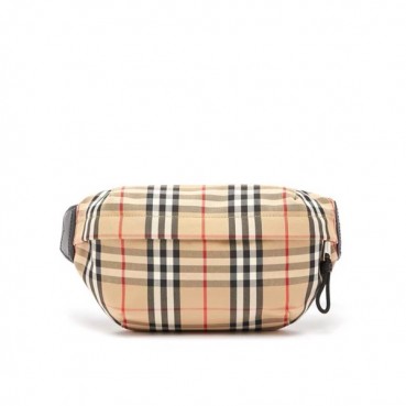 Burberry 2019 Nylon Vintage Belt Bag , 31cm - 버버리 2019 빈티지 남여공용 나일론 벨트백 ,BURB0358,31cm,베이지
