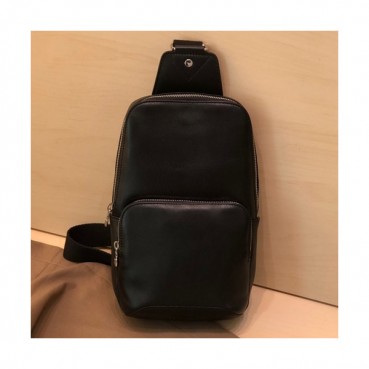 Louis Vuitton 2019 Mens Leather Hip Sack,31cm - 루이비통 2019 남성용 레더 범백 힙색, M41719,LOUB1566,31cm,블랙