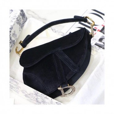 Dior 2019 Saddle Shoulder Bag,19.5CM - 디올 2019 새들 숄더백 DIOB0376,19.5CM,네이비