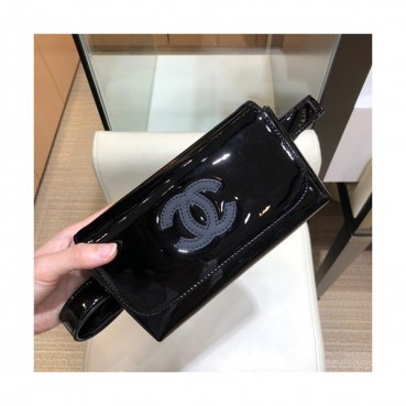 Chanel 2019 Women Leather Hip Sack ,17.5CM - 샤넬 2019 여성용 레더 힙색,CHAB0878,17.5CM,블랙