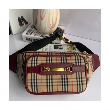 Burberry 2019 Belt Bag , 31cm - 버버리 2019 남여공용 벨트백 ,BURB0315,31cm,와인