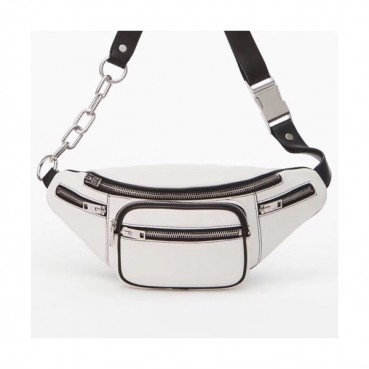 Alexander Wang 2019 Leather Large Belt Bag,33cm - 알렉산더왕 2019 레더 남여공용 라지 벨트백 AWB0014,33cm,화이트