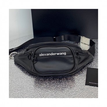 Alexander Wang 2019 Leather Belt Bag,33cm - 알렉산더왕 2019 레더 남여공용 벨트백 AWB0013,33cm,블랙