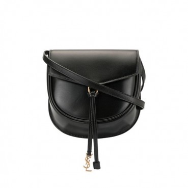 Saint Laurent 2019 Datcha Leather Saddle Shoulder Bag,19cm - 입생로랑 2019 다차 레더 새들 숄더백 551559 , SLB0394,19cm,블랙