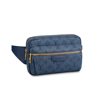 Louis Vuitton 2019 Denim Outdoor Belt Bag,21cm - 루이비통 2019 데님 아웃도어 남여공용 벨트백 LOUB1389, 21cm ,블루