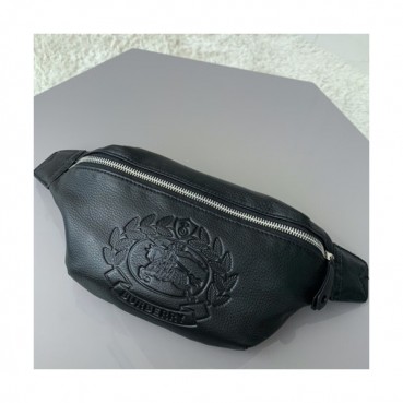 Burberry 2019 Leather Belt Bag , 31cm - 버버리 2019 레더 남여공용 벨트백 ,BURB0271,31cm,블랙