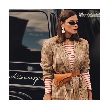Dior 2019 Leather Saddle Belt Bag ,16CM - 디올 2019 레더 새들 벨트백,DIOB0178,16CM,카멜