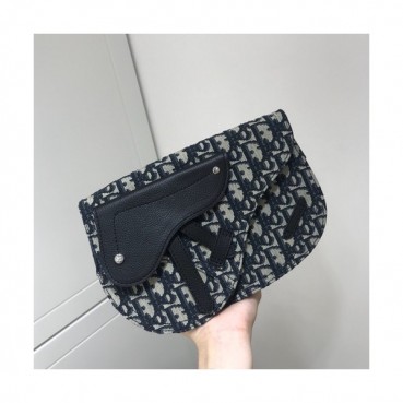 Dior 2019 Saddle Shoulder Bag ,24CM - 디올 2019 남여공용 새들 숄더백,DIOB0111,24CM,블랙
