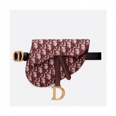 Dior 2019 Oblique Saddle Belt Bag ,20CM - 디올 2019 오블리크 새들 벨트백,DIOB0086,20CM,레드