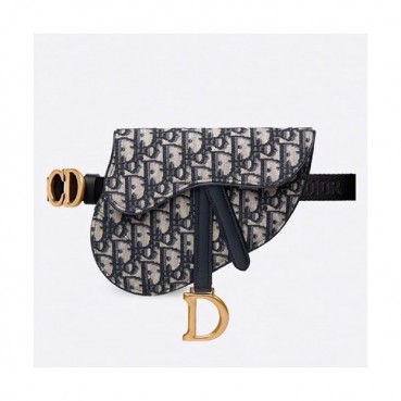 Dior 2019 Oblique Saddle Belt Bag ,20CM - 디올 2019 오블리크 새들 벨트백,DIOB0085,20CM,블랙