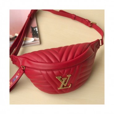 [HOT 잇템]Louis Vuitton 2019 Leather BUMBAG,37cm - 루이비통 2019 레더 여성용 범백 M63750,LOUB1205, 37cm ,레드