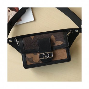 Louis Vuitton 2019 Dauphine Bumbag,19cm - 루이비통 2019 다프네 여성용 범백 M44586,LOUB1155, 19cm ,블랙