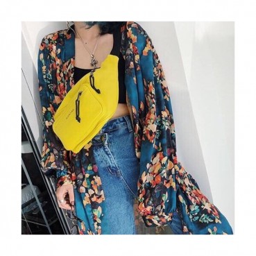Balenciaga 2019 Leather Belt Bag,25CM - 발렌시아가 2019 레더 남여공용 벨트백,BGB0156,25CM,옐로우