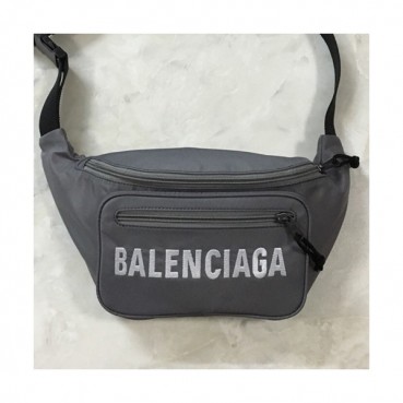Balenciaga 2019 Canvas Belt Bag,31CM - 발렌시아가 2019 캔버스 남여공용 벨트백,BGB0127,31CM,그레이