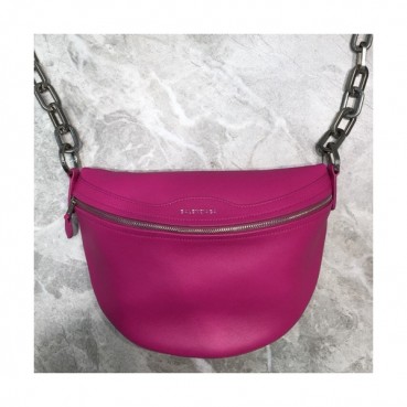 Balenciaga 2019 Leather  Belt Bag ,27CM - 발렌시아가 2019 남여공용 레더 벨트백,BGB0101,27CM,핑크