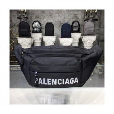 [심플&시크]Balenciaga 2019 Nylon Belt Bag,44CM - 발렌시아가 2019 나일론 남여공용 벨트백,BGB0093,44CM,블랙