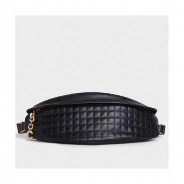 Celine 2019 Leather C Charm Belt Bag Hand Bag,28CM - 셀린느 2019 레더 C 참 벨트백 핸드백 ,188153