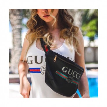 Gucci  Leather Belt Bag ,28CM - 구찌 레더 남여공용 벨트백,493869 ,GUB0346,28cm,블랙