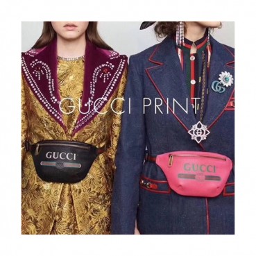 Gucci  Leather Belt Bag ,22CM - 구찌 레더 남여공용 벨트백,527792,GUB0345 ,22cm,블랙