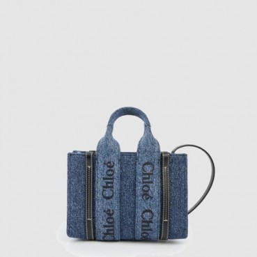 끌로에 여성 우디 토트 백 나노 - Chloe Womens Woody Tote Bag Nano 