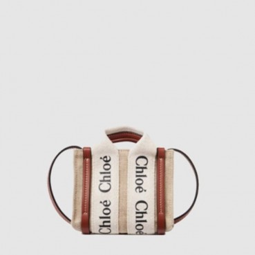 끌로에 여성 우디 토트 백 나노 - Chloe Womens Woody Tote Bag Nano 