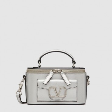 발렌티노 여성 주얼 로고 로코 베니티 케이스 - Valentino Womens Jewel Logo Rocco Vanity Case 