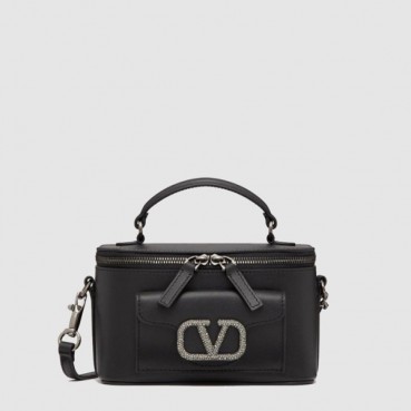 발렌티노 여성 주얼 로고 로코 베니티 케이스 - Valentino Womens Jewel Logo Rocco Vanity Case 