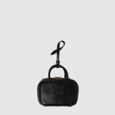 미우미우 여성 가죽 마이크로 보 백 - MiuMiu Womens Leather Micro Beau Bag 