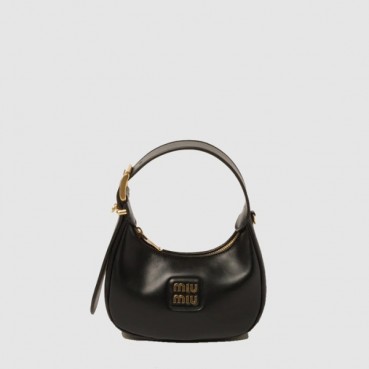 미우미우 여성 가죽 호보백 - Miumiu Womens Leather Hobo Bag 