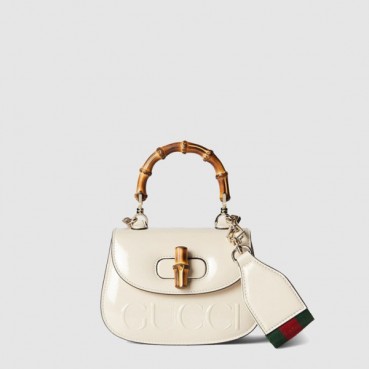 구찌 여성 뱀부 1947 미니 탑 핸들백 - Gucci Womens Bamboo 1947 Mini Top Handle Bag 
