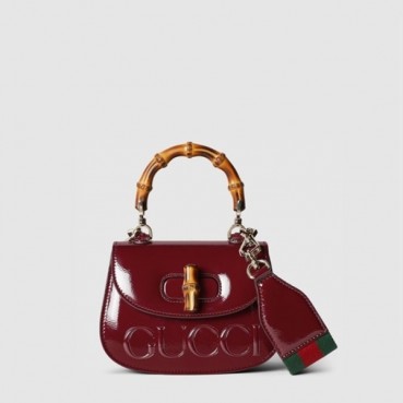 구찌 여성 뱀부 1947 미니 탑 핸들백 - Gucci Womens Bamboo 1947 Mini Top Handle Bag 