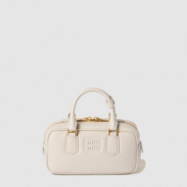 미우미우 여성 아르카디 가죽 백 - Miumiu Womens Arcadi Leather Bag 