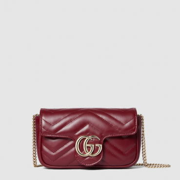 구찌 여성 GG 마몽 수퍼 미니백 - Gucci Womens GG Marmont Super Mini Bag 