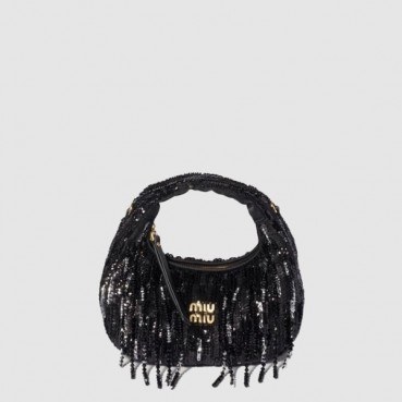 미우미우 여성 미니 호보 백 - Miumiu Womens Mini Hobo Bag 