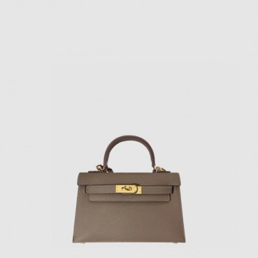 에르메스 여성 켈리 금장 미니백 - Hermes Womens Kelly Gold Mini Bag 