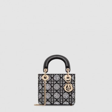 디올 여성 미니 레이디 백 - Dior Womens Mini Lady Bag 