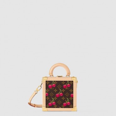 루이비통 여성 LV x TM 미니 스퀘어 트렁크 체리 M14040 - Louis vuitton Womens LV x TM Mini Square Trunk Cherry 