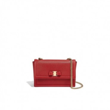 페라가모 여성 바라 미니 체인 백 - Ferragamo Womens Vara Mini Chain Bag 