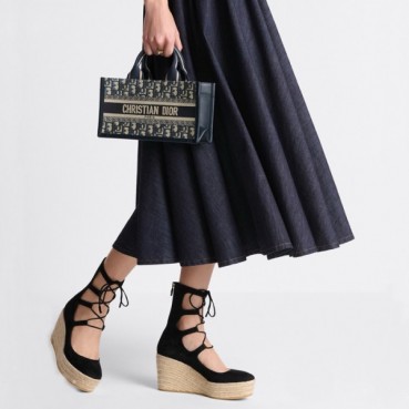 디올 여성 네이비 미니 북토트 - Dior Womens Navy Book Tote 