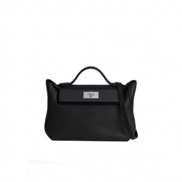 매장판 에르메스 여성 블랙 켈리 2424미니 - Hermes Womens Kelly 2424Mini 